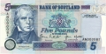 Bank Of Scotland 5 Pound Notes 5 Pounds, 13. 9.1996